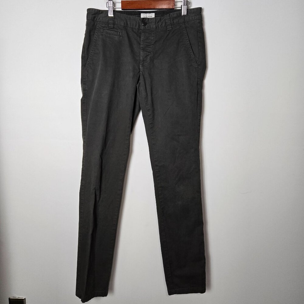 Scalpers Men's Size US 30 Chino Brown Pants Straight Leg Button-Fly